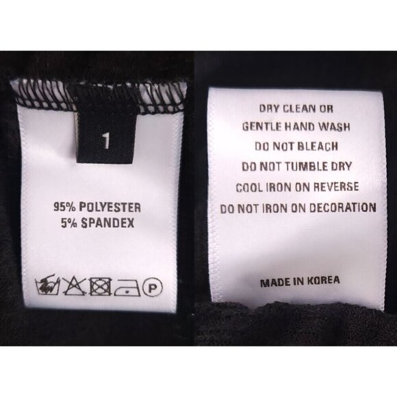 Hyein Seo Rib Top Size 1 S Womens Black $150 - Picture 14 of 16